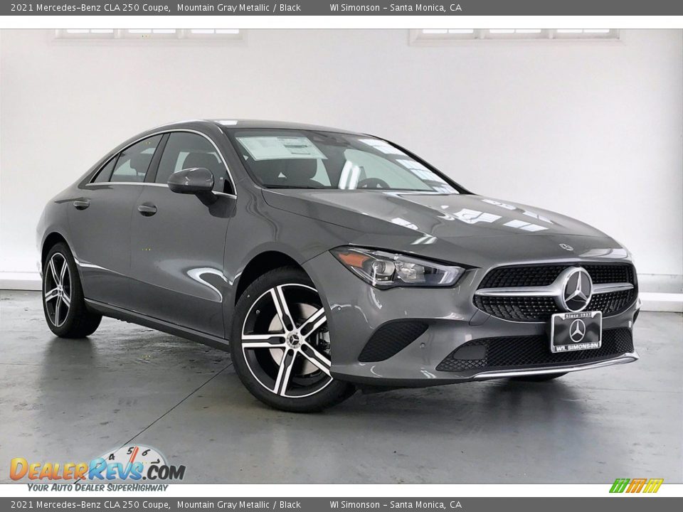 Front 3/4 View of 2021 Mercedes-Benz CLA 250 Coupe Photo #12
