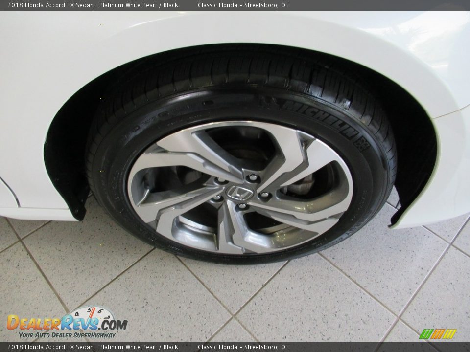 2018 Honda Accord EX Sedan Platinum White Pearl / Black Photo #5