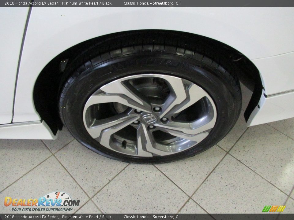 2018 Honda Accord EX Sedan Platinum White Pearl / Black Photo #11