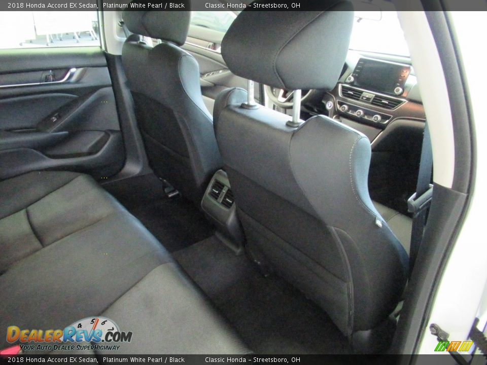 2018 Honda Accord EX Sedan Platinum White Pearl / Black Photo #19