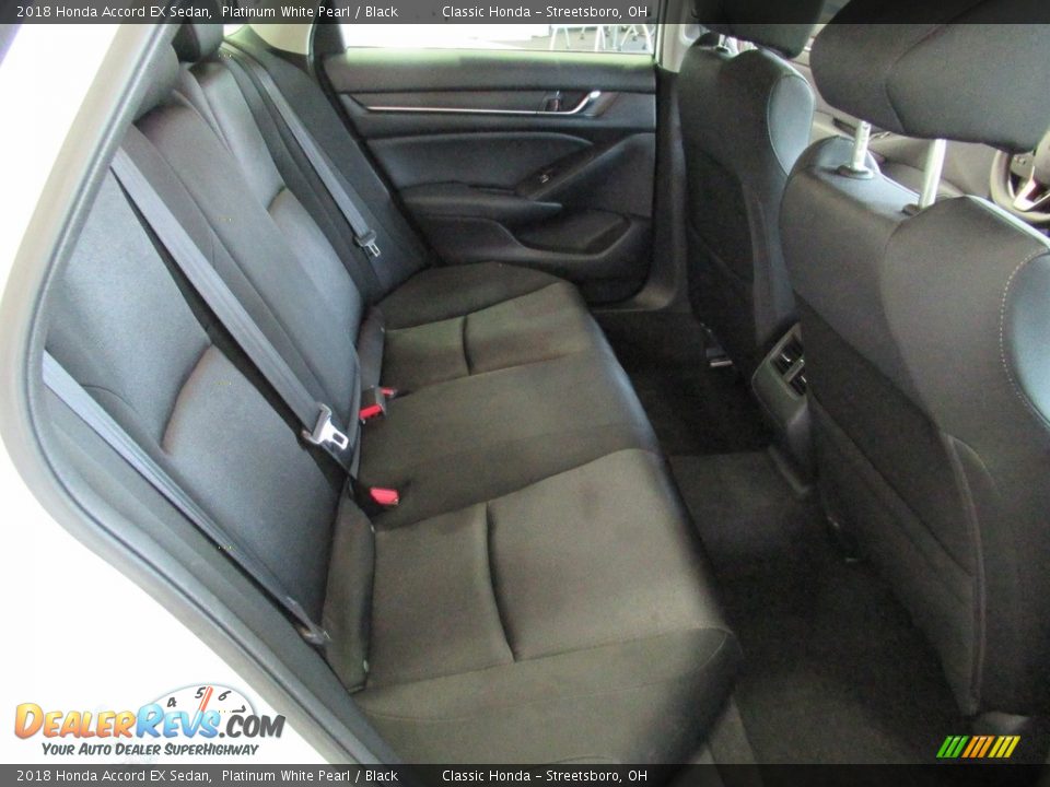2018 Honda Accord EX Sedan Platinum White Pearl / Black Photo #20