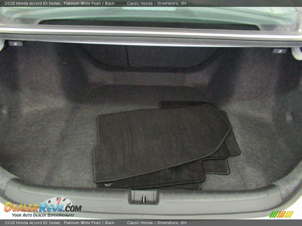 2018 Honda Accord EX Sedan Platinum White Pearl / Black Photo #21