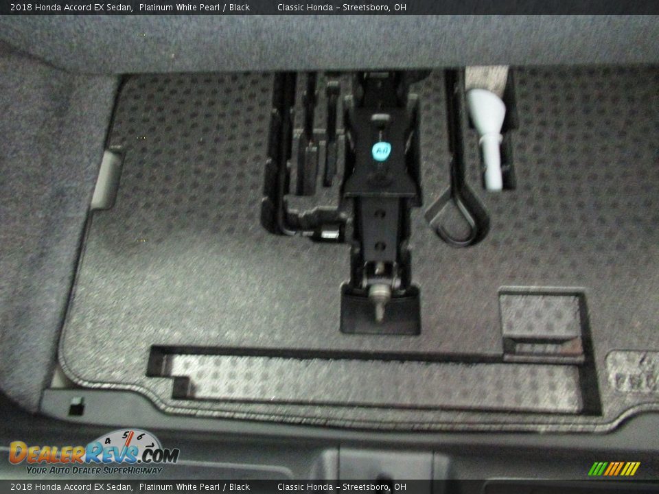 2018 Honda Accord EX Sedan Platinum White Pearl / Black Photo #22