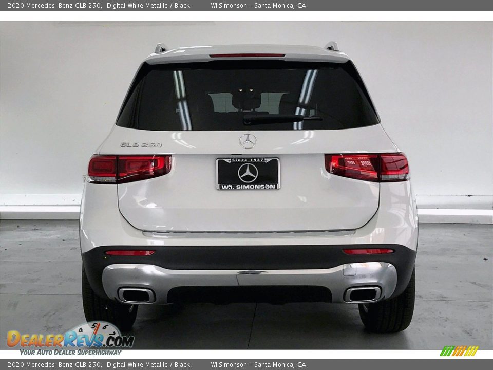 2020 Mercedes-Benz GLB 250 Digital White Metallic / Black Photo #3