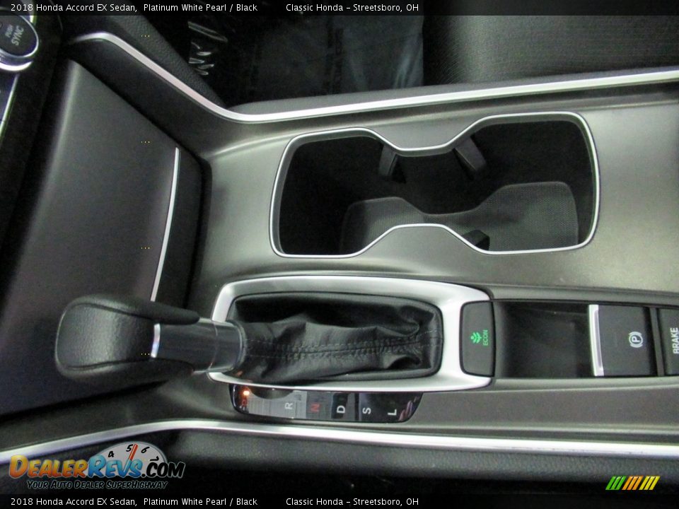 2018 Honda Accord EX Sedan Platinum White Pearl / Black Photo #34