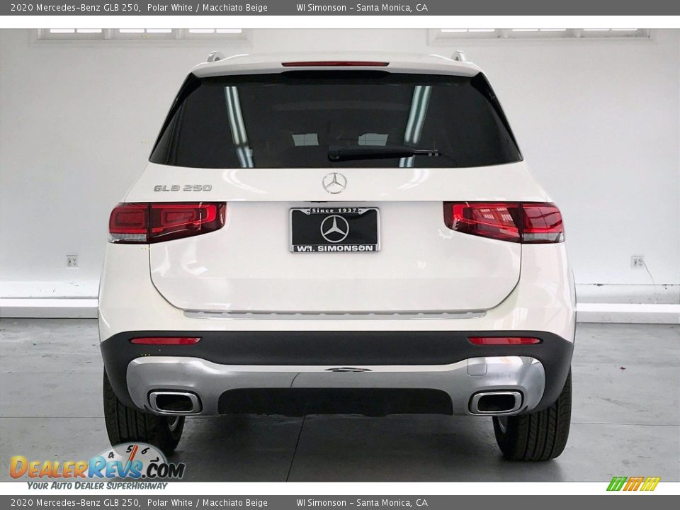 2020 Mercedes-Benz GLB 250 Polar White / Macchiato Beige Photo #3