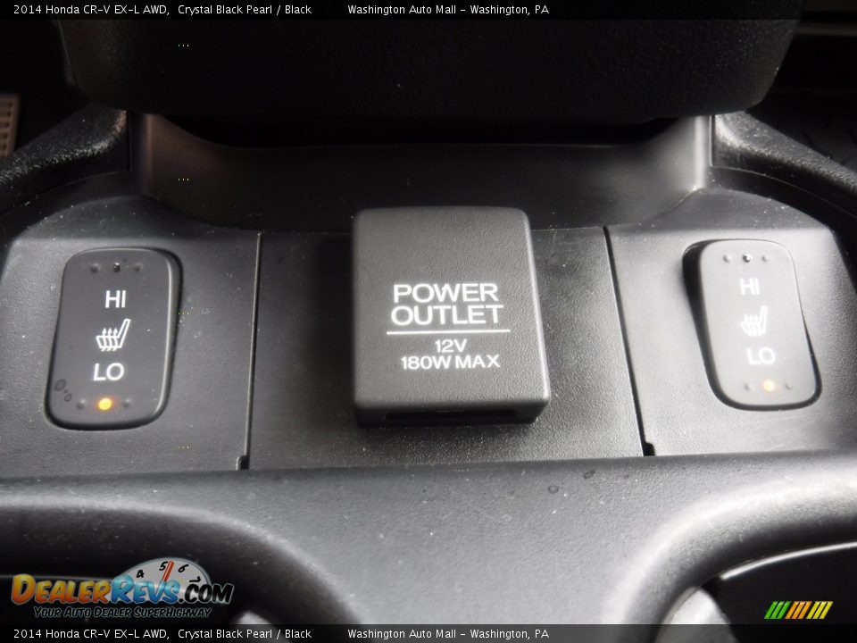 2014 Honda CR-V EX-L AWD Crystal Black Pearl / Black Photo #18