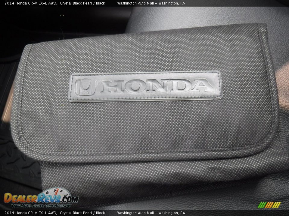 2014 Honda CR-V EX-L AWD Crystal Black Pearl / Black Photo #28