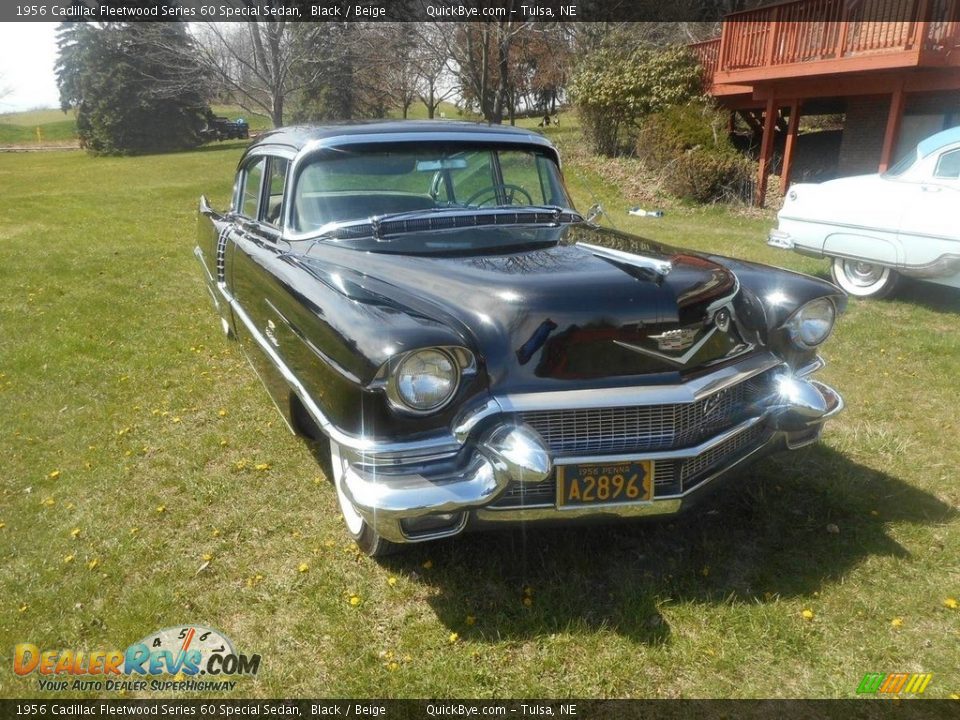 Front 3/4 View of 1956 Cadillac Fleetwood Series 60 Special Sedan Photo #1