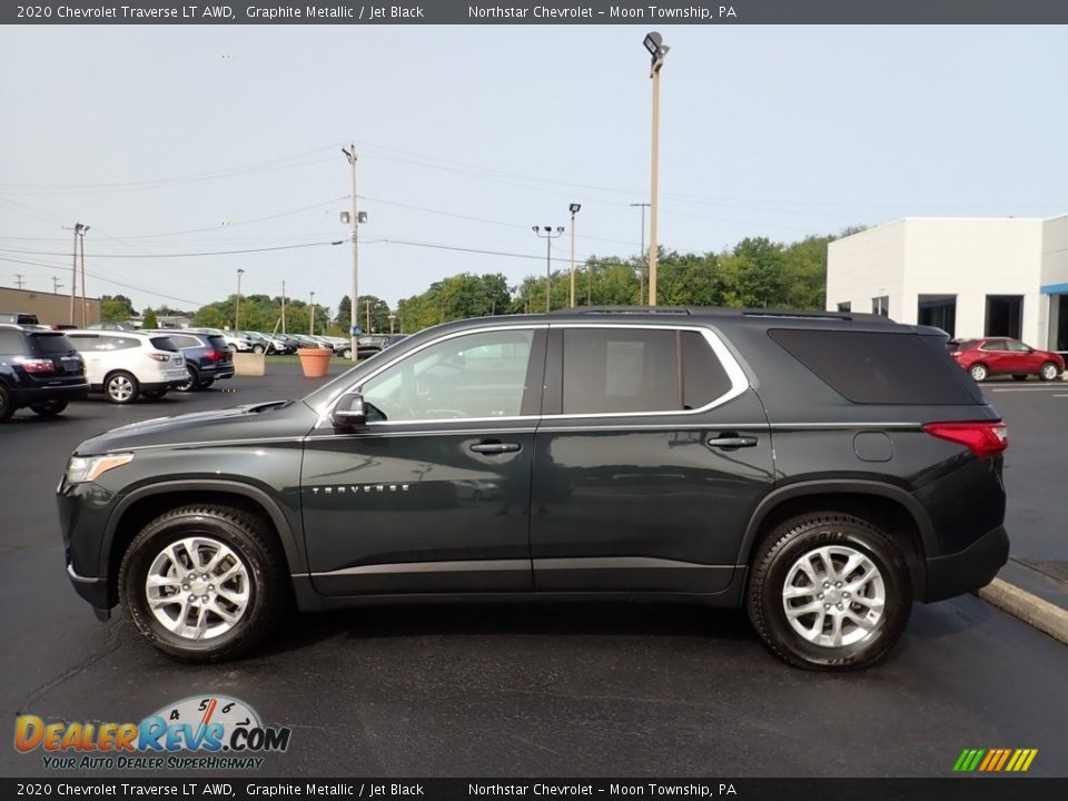2020 Chevrolet Traverse LT AWD Graphite Metallic / Jet Black Photo #2