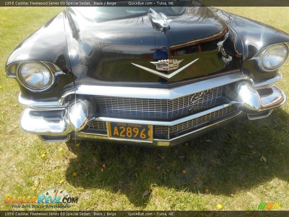 Black 1956 Cadillac Fleetwood Series 60 Special Sedan Photo #2