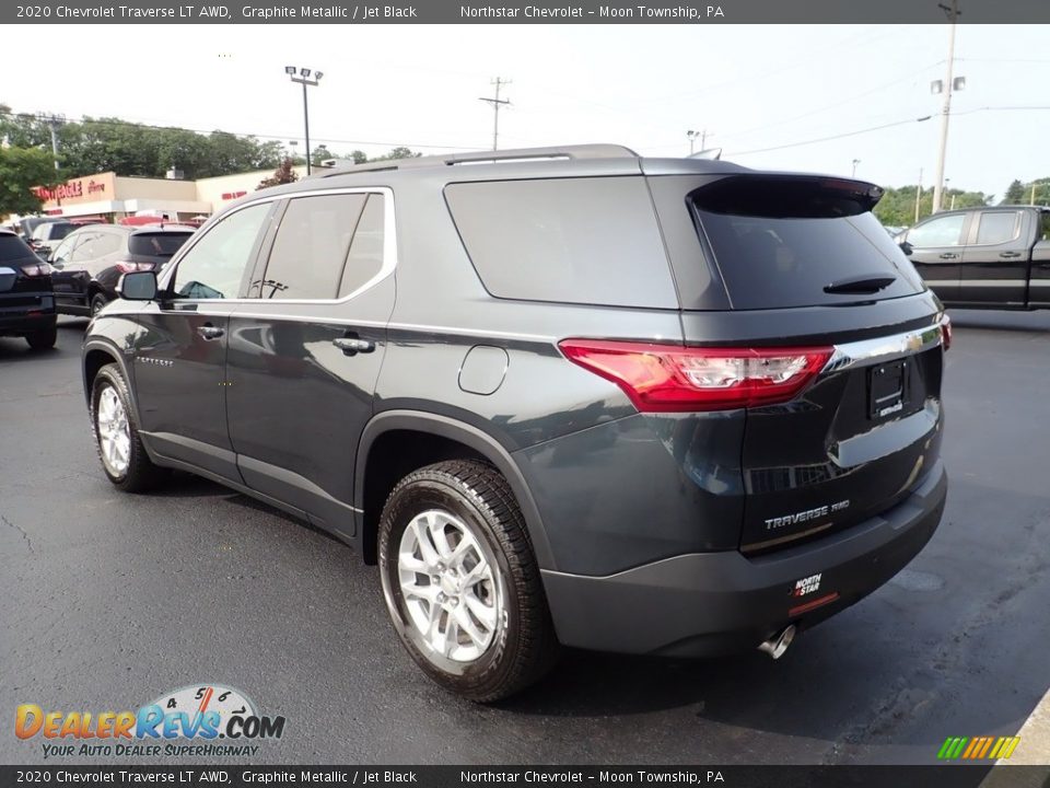 2020 Chevrolet Traverse LT AWD Graphite Metallic / Jet Black Photo #3