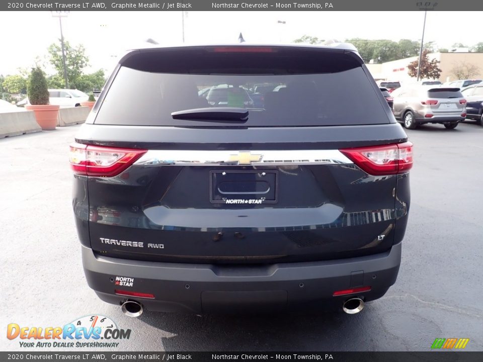 2020 Chevrolet Traverse LT AWD Graphite Metallic / Jet Black Photo #4
