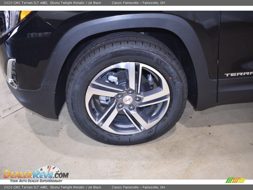 2020 GMC Terrain SLT AWD Ebony Twilight Metallic / Jet Black Photo #5
