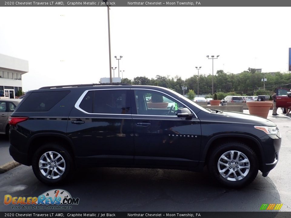 2020 Chevrolet Traverse LT AWD Graphite Metallic / Jet Black Photo #7