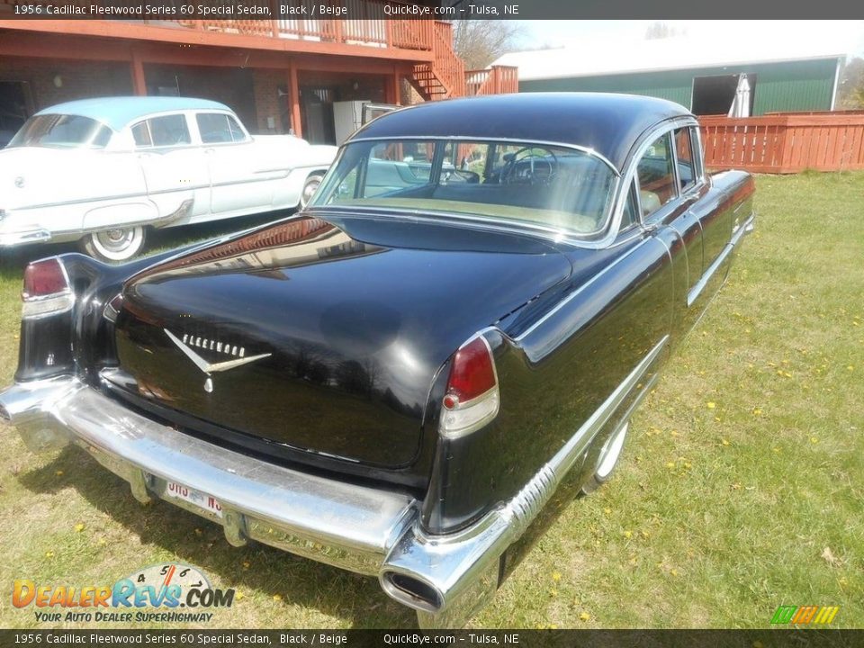 Black 1956 Cadillac Fleetwood Series 60 Special Sedan Photo #7