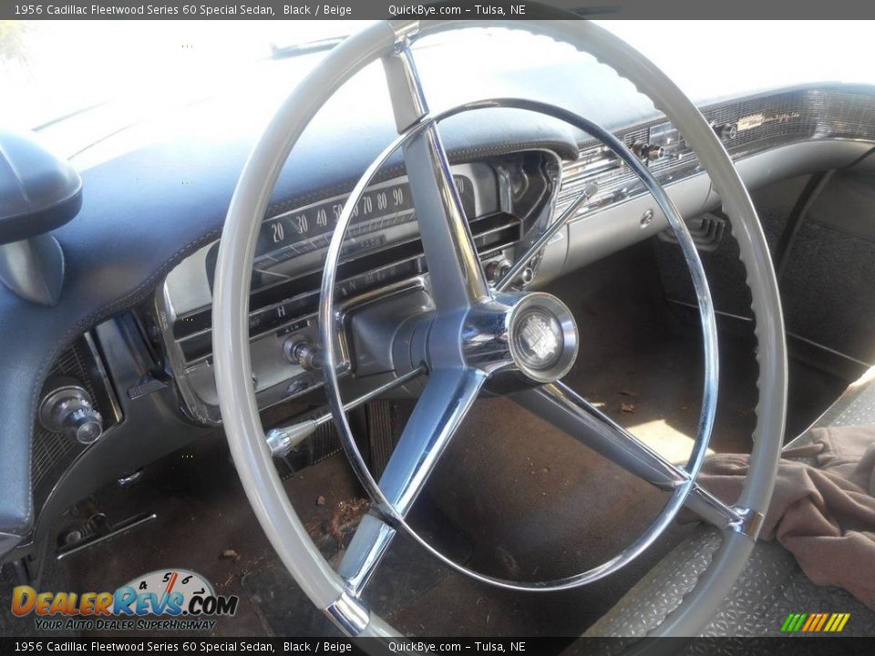 1956 Cadillac Fleetwood Series 60 Special Sedan Steering Wheel Photo #9