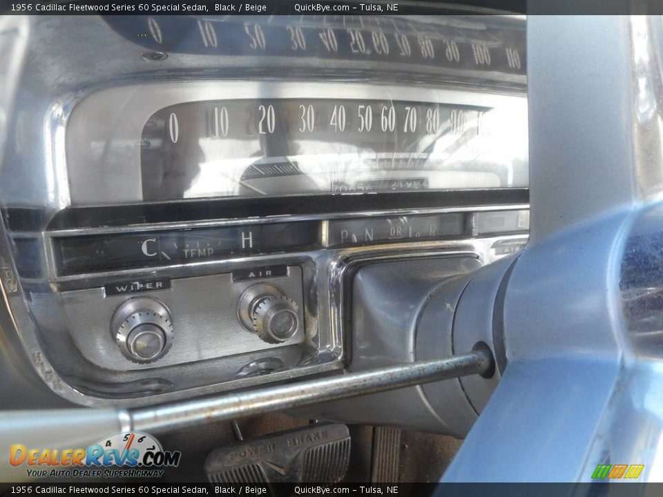 1956 Cadillac Fleetwood Series 60 Special Sedan Gauges Photo #11