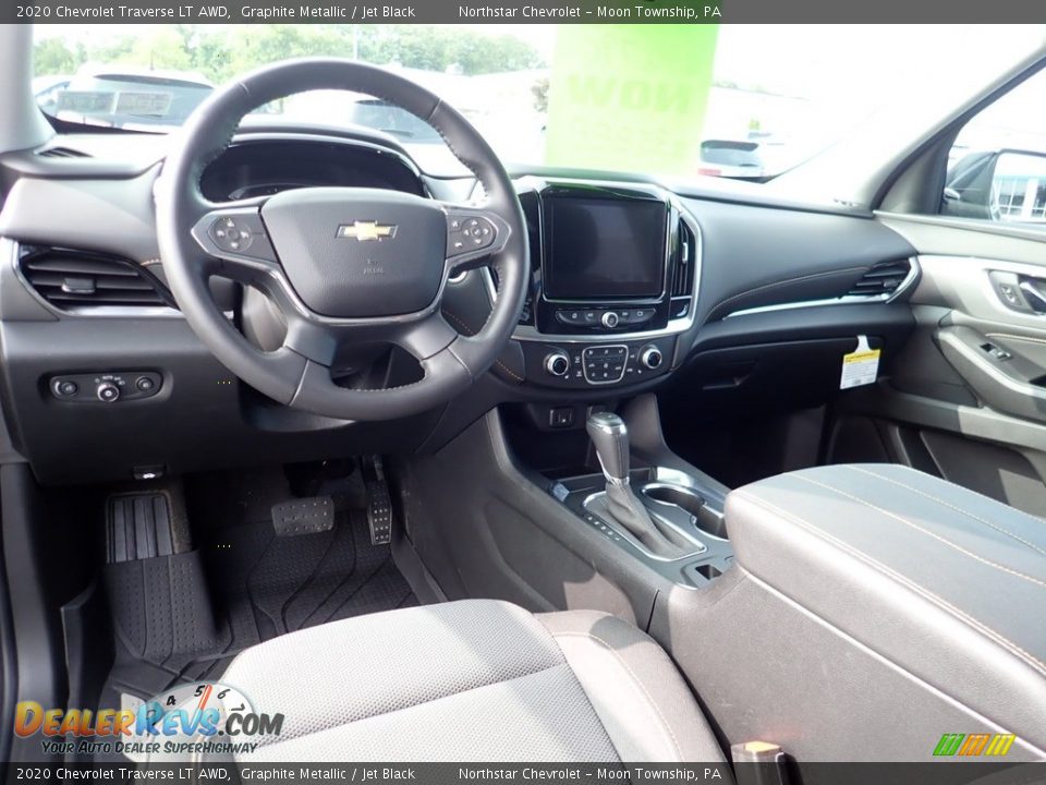 2020 Chevrolet Traverse LT AWD Graphite Metallic / Jet Black Photo #14