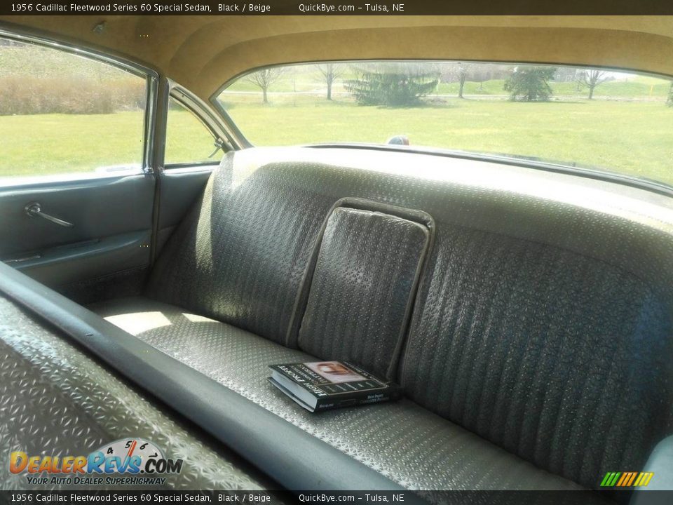 Rear Seat of 1956 Cadillac Fleetwood Series 60 Special Sedan Photo #13