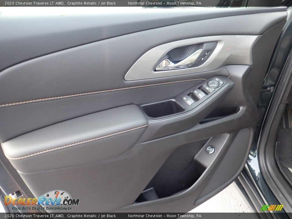 2020 Chevrolet Traverse LT AWD Graphite Metallic / Jet Black Photo #15