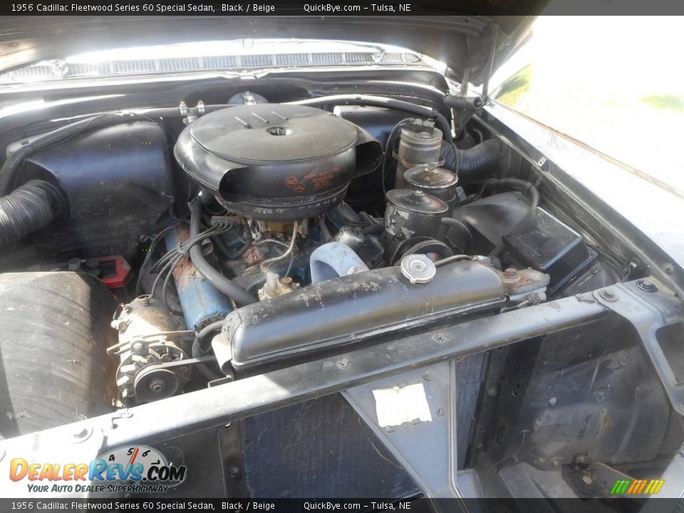 1956 Cadillac Fleetwood Series 60 Special Sedan 365ci OHV 16-Valve V8 Engine Photo #16