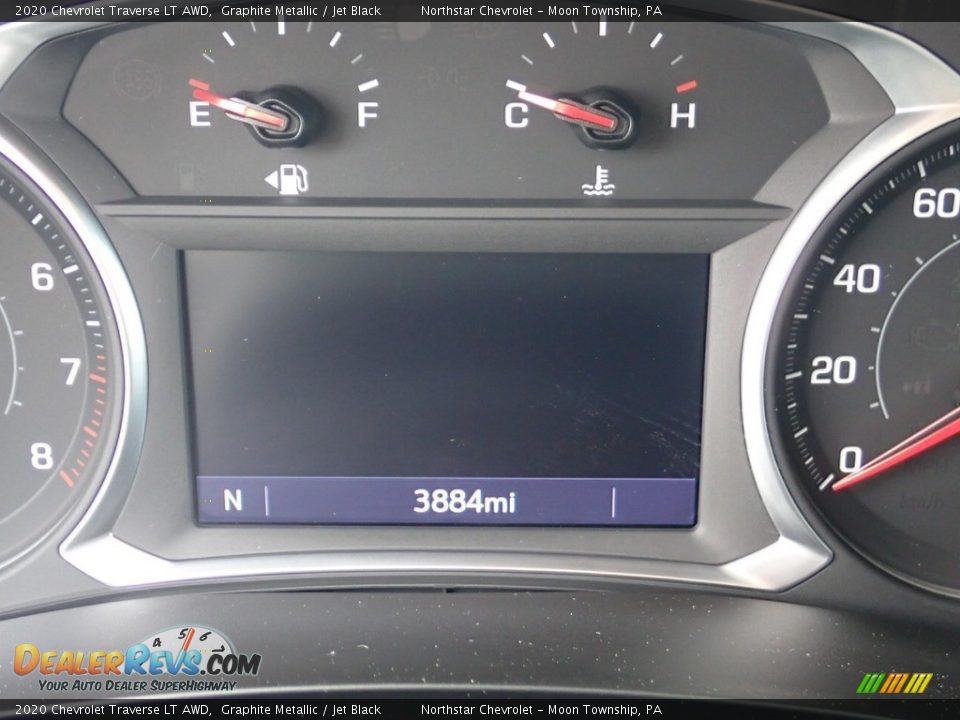 2020 Chevrolet Traverse LT AWD Graphite Metallic / Jet Black Photo #19