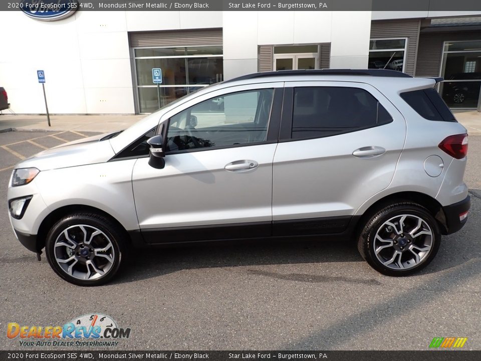 2020 Ford EcoSport SES 4WD Moondust Silver Metallic / Ebony Black Photo #2