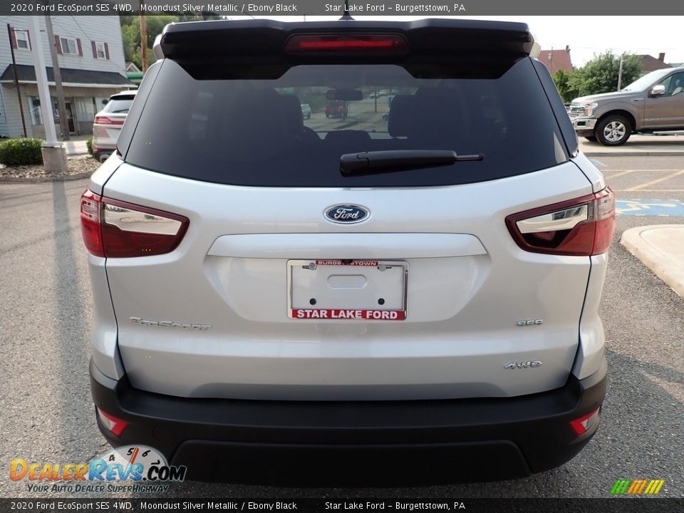 2020 Ford EcoSport SES 4WD Moondust Silver Metallic / Ebony Black Photo #4