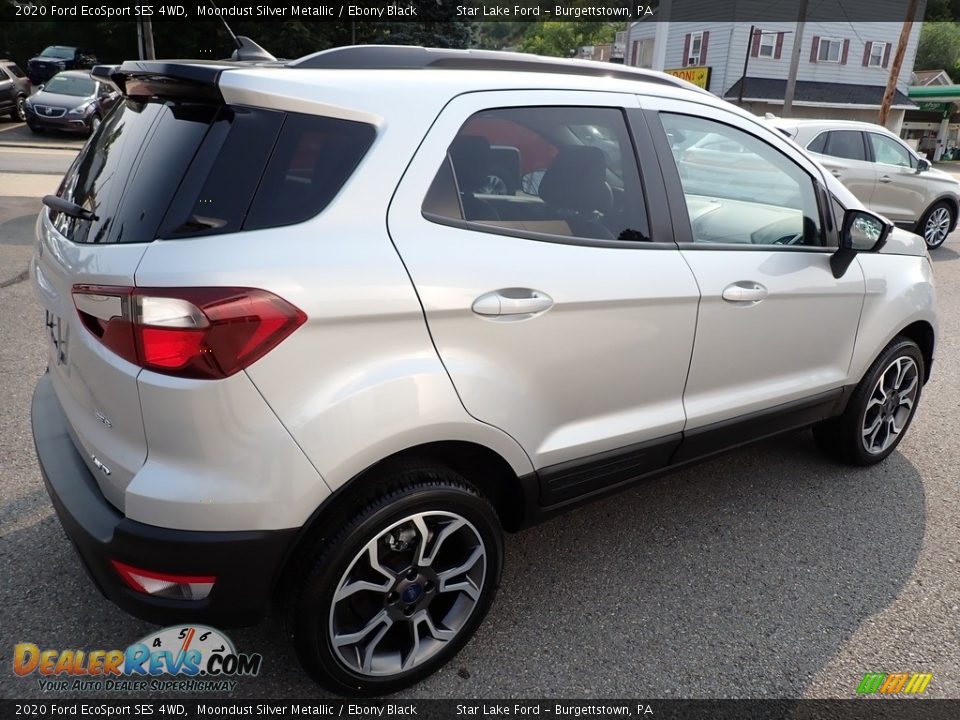 2020 Ford EcoSport SES 4WD Moondust Silver Metallic / Ebony Black Photo #6