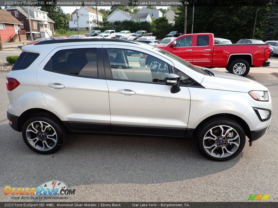 2020 Ford EcoSport SES 4WD Moondust Silver Metallic / Ebony Black Photo #7