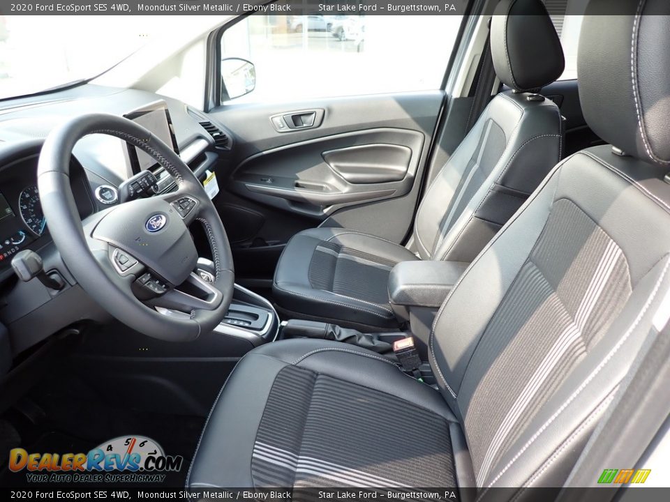 2020 Ford EcoSport SES 4WD Moondust Silver Metallic / Ebony Black Photo #10