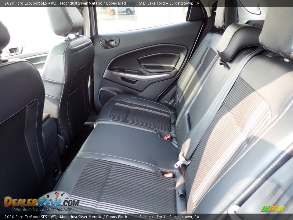 2020 Ford EcoSport SES 4WD Moondust Silver Metallic / Ebony Black Photo #11