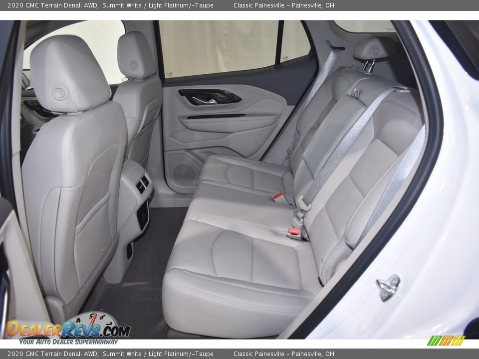 Rear Seat of 2020 GMC Terrain Denali AWD Photo #7