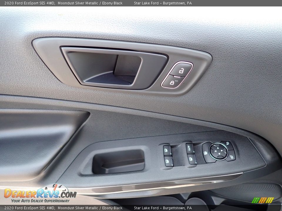 2020 Ford EcoSport SES 4WD Moondust Silver Metallic / Ebony Black Photo #13