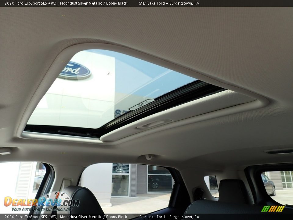 2020 Ford EcoSport SES 4WD Moondust Silver Metallic / Ebony Black Photo #16