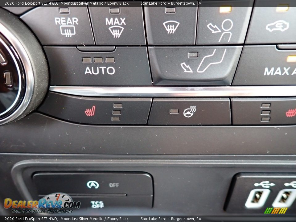 2020 Ford EcoSport SES 4WD Moondust Silver Metallic / Ebony Black Photo #17