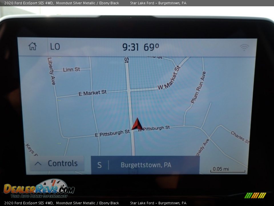 2020 Ford EcoSport SES 4WD Moondust Silver Metallic / Ebony Black Photo #18