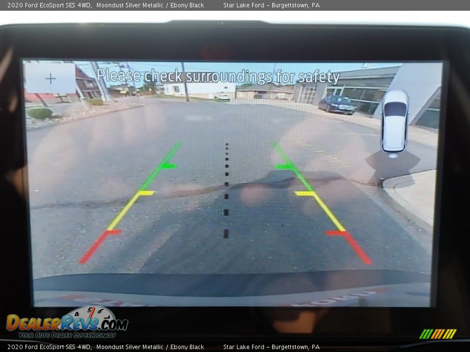 2020 Ford EcoSport SES 4WD Moondust Silver Metallic / Ebony Black Photo #19