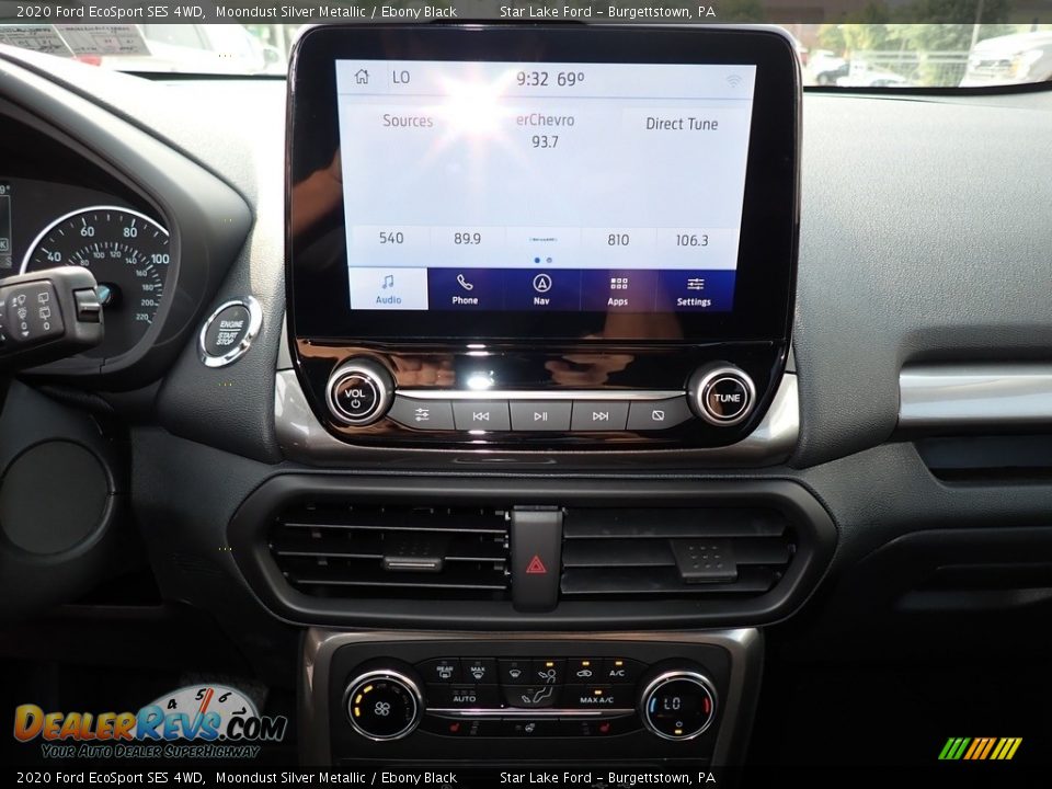2020 Ford EcoSport SES 4WD Moondust Silver Metallic / Ebony Black Photo #20