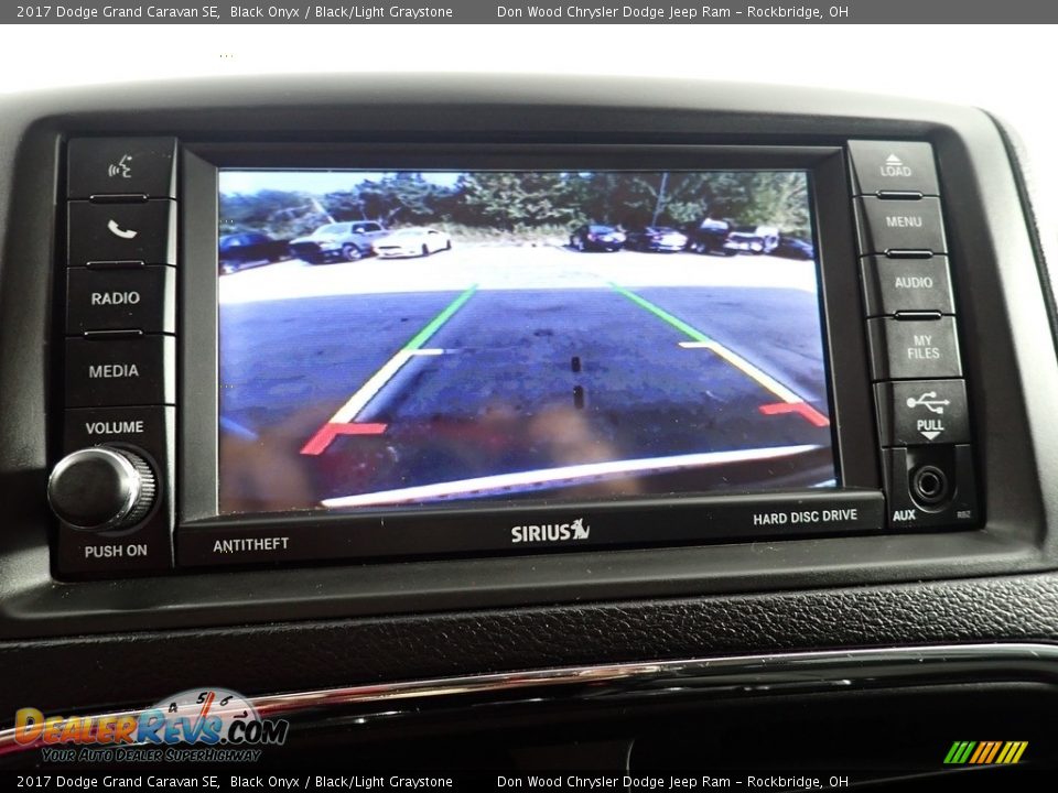 2017 Dodge Grand Caravan SE Black Onyx / Black/Light Graystone Photo #2