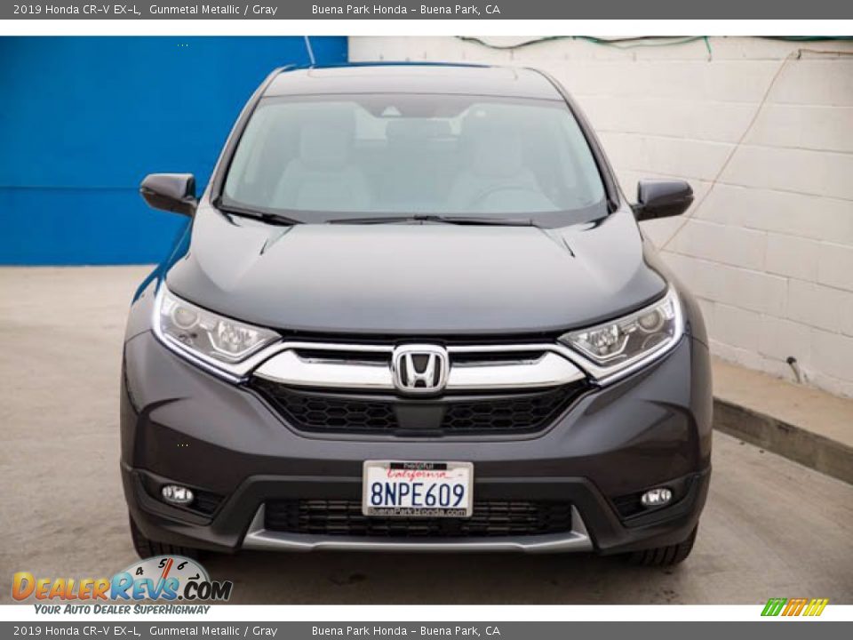 2019 Honda CR-V EX-L Gunmetal Metallic / Gray Photo #7