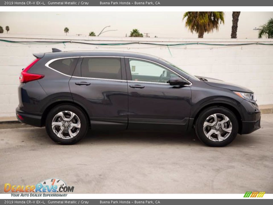 2019 Honda CR-V EX-L Gunmetal Metallic / Gray Photo #10