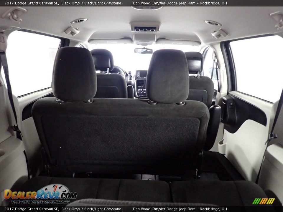 2017 Dodge Grand Caravan SE Black Onyx / Black/Light Graystone Photo #15