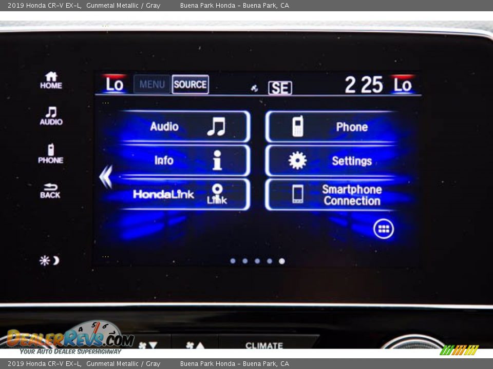 2019 Honda CR-V EX-L Gunmetal Metallic / Gray Photo #25