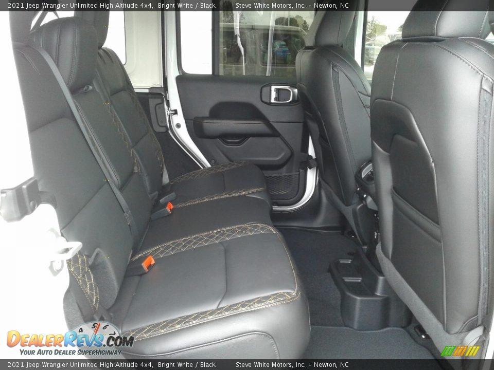 Rear Seat of 2021 Jeep Wrangler Unlimited High Altitude 4x4 Photo #18