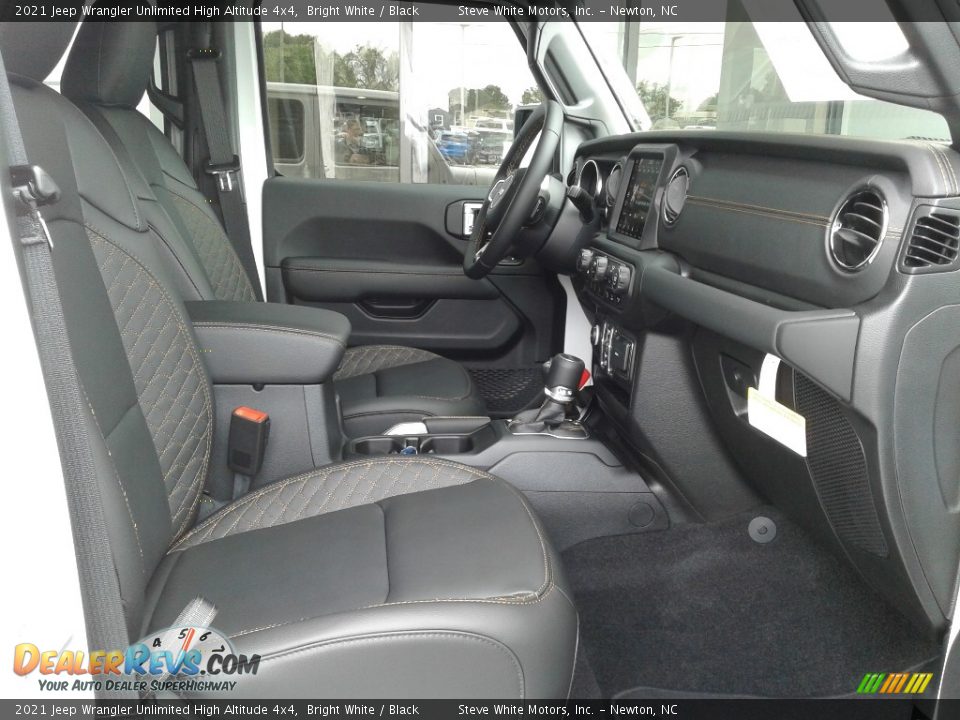 Front Seat of 2021 Jeep Wrangler Unlimited High Altitude 4x4 Photo #19