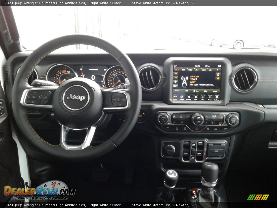 Dashboard of 2021 Jeep Wrangler Unlimited High Altitude 4x4 Photo #20