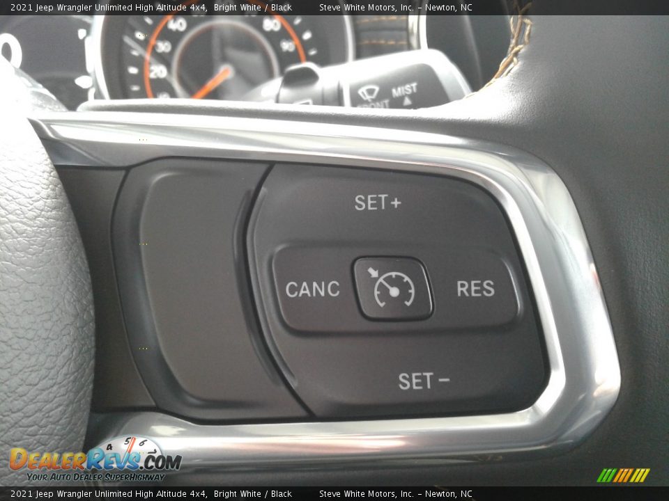 2021 Jeep Wrangler Unlimited High Altitude 4x4 Steering Wheel Photo #22