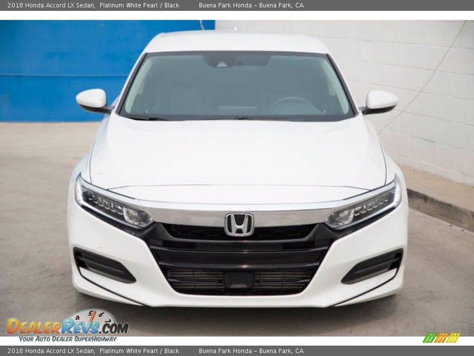 2018 Honda Accord LX Sedan Platinum White Pearl / Black Photo #7